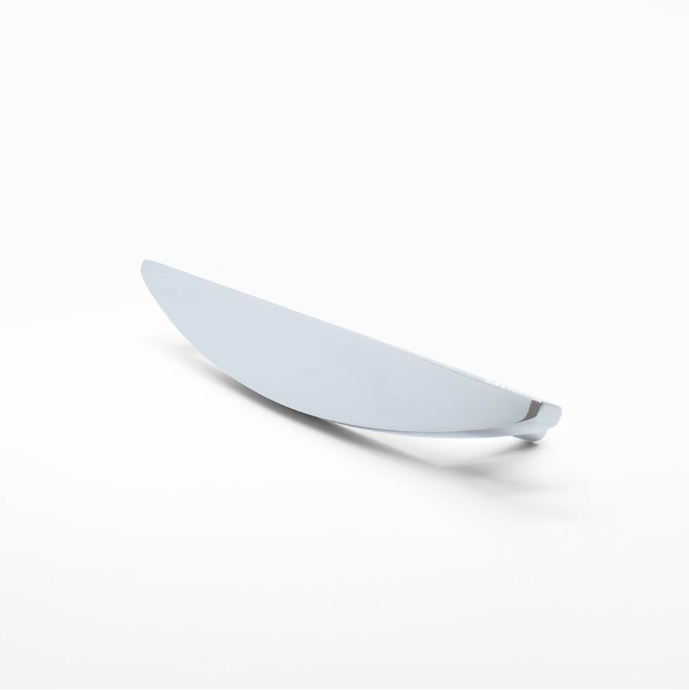 Half Moon 4 in (101.6 mm) Center to Center Matte Black Cabinet Pull