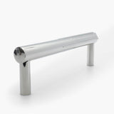 Sunburst 4 in (101.6 mm) Center to Center Polished Nickel Cabinet Pull