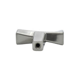 Twist 1-3/4 in (44.5 mm) Length Matte Black Cabinet Knob