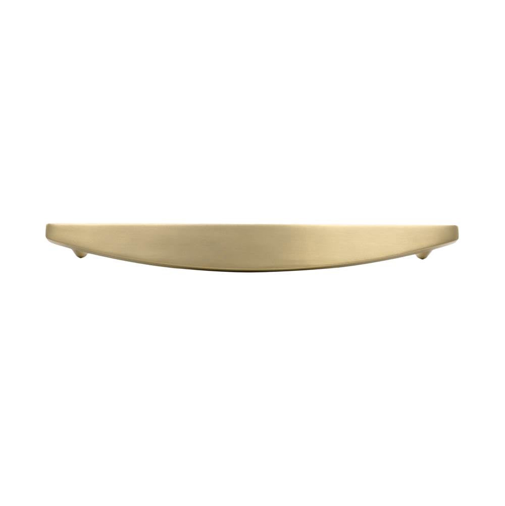 Half Moon 12 in (304.8 mm) Center to Center Matte Black Appliance Pull