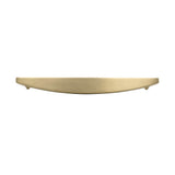Half Moon 12 in (304.8 mm) Center to Center Matte Black Appliance Pull
