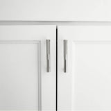 Sunburst 4 in (101.6 mm) Center to Center Polished Nickel Cabinet Pull