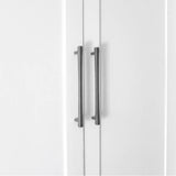Diamond 8 in (203.2 mm) Center to Center Matte Black Cabinet Pull