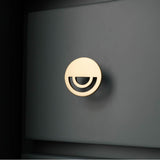 Horizon 1-1/2 in (38 mm) Width Matte Black Cabinet Knob