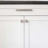 Horizon 1-1/2 in (38 mm) Width Matte Black Cabinet Knob