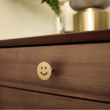 Horizon 1-1/2 in (38 mm) Width Matte Black Cabinet Knob
