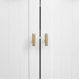 Sunburst 1-15/16 in (50 mm) Length Polished Nickel Cabinet T-Knob