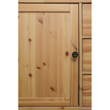 Horizon 1-1/2 in (38 mm) Width Matte Black Cabinet Knob