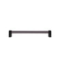 Hapny - Clarity 8 in (203.2 mm) Center to Center Smoke Acrylic, Matte Black Cabinet Pull - Smoke Acrylic,Matte Black