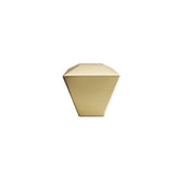 Hapny - Diamond 1-3/8 in (35mm) Width Satin Brass Cabinet Knob - Satin Brass
