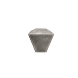 Hapny - Diamond 1-3/8 in (35mm) Width Weathered Nickel Cabinet Knob - Weathered Nickel