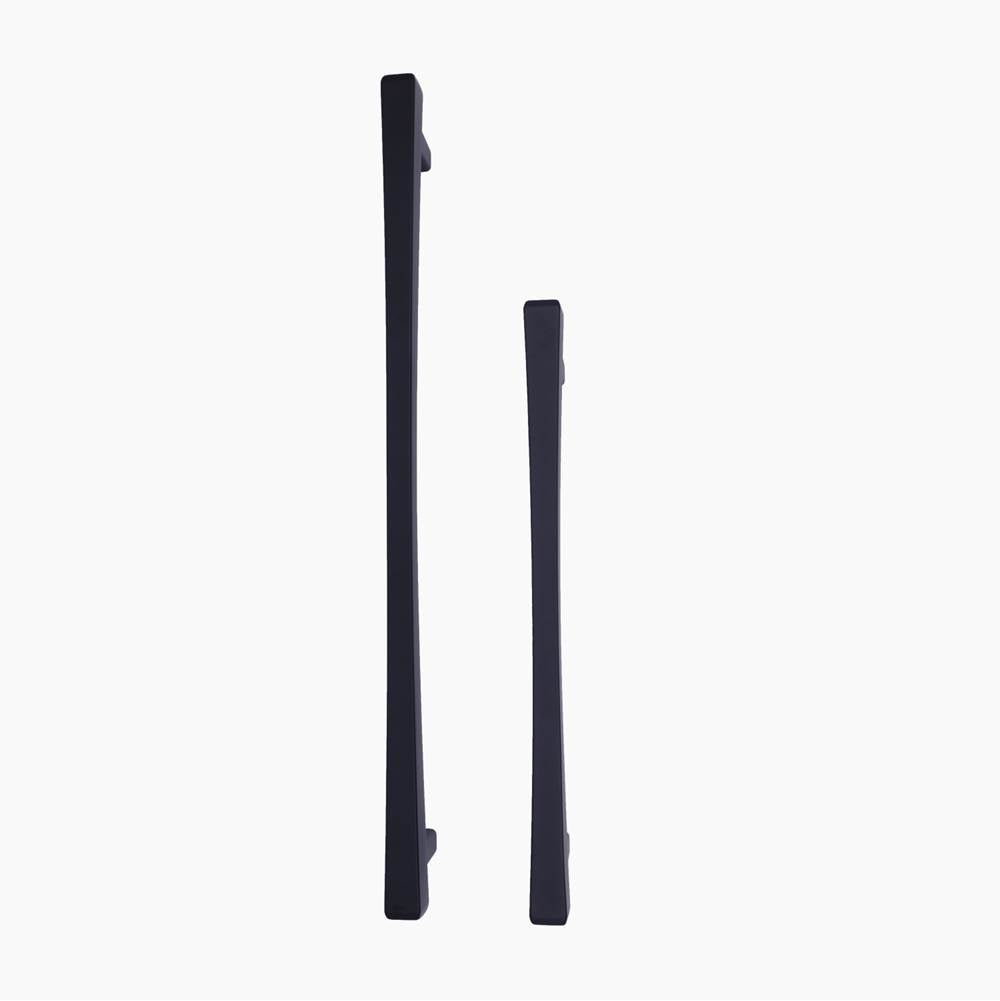 Diamond 12 in (304.8 mm) Center to Center Matte Black Appliance Pull