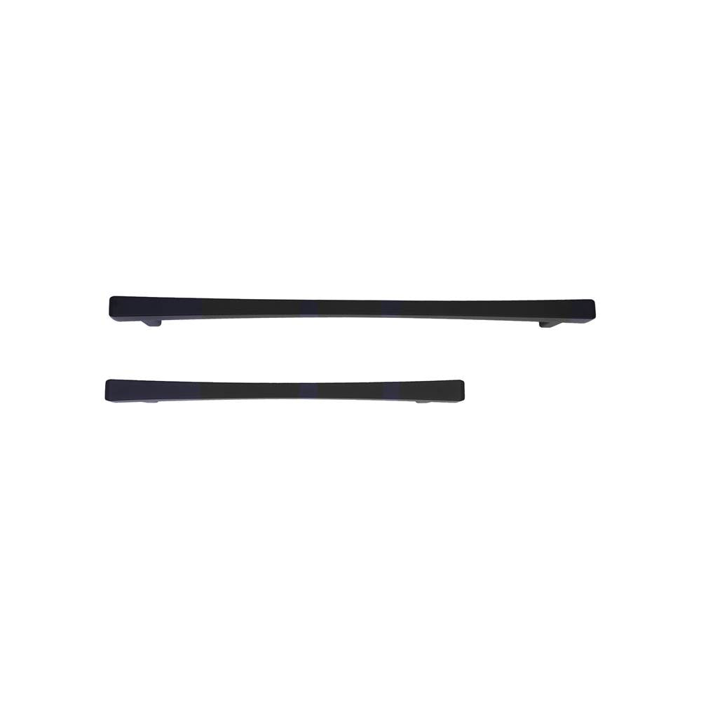Diamond 12 in (304.8 mm) Center to Center Matte Black Appliance Pull