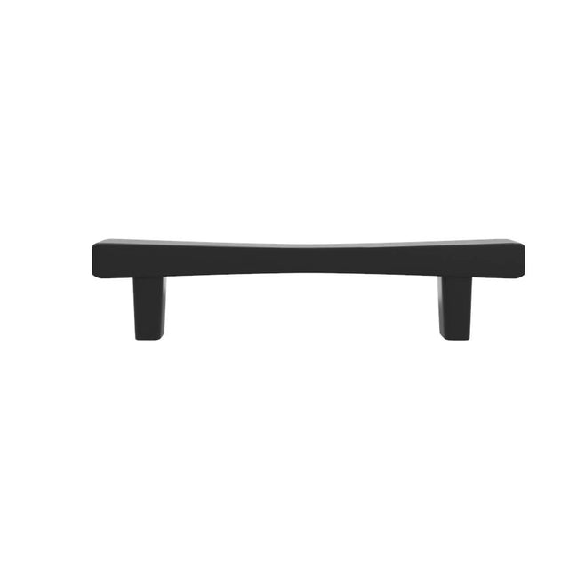 Hapny - Diamond 4 in (101.6 mm) Center to Center Matte Black Cabinet Pull - Matte Black