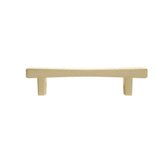 Hapny - Diamond 4 in (101.6 mm) Center to Center Satin Brass Cabinet Pull - Satin Brass