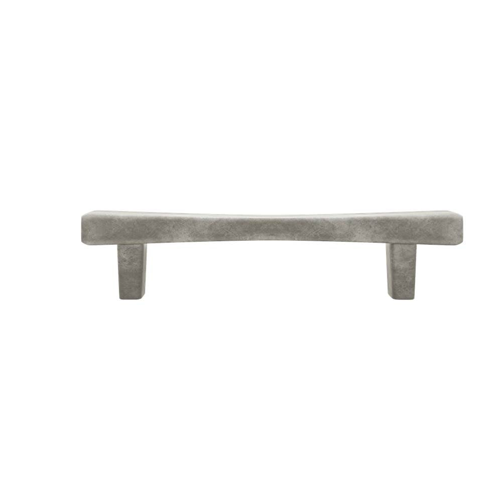 Hapny - Diamond 4 in (101.6 mm) Center to Center Weathered Nickel Cabinet Pull - Weathered Nickel