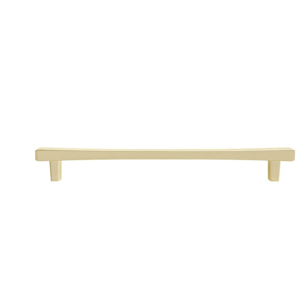 Hapny - Diamond 8 in (203.2 mm) Center to Center Satin Brass Cabinet Pull - Satin Brass
