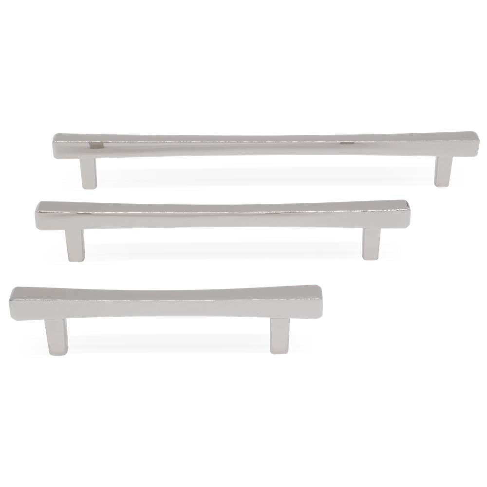 Diamond 6 in (152.4 mm) Center to Center Matte Black Cabinet Pull