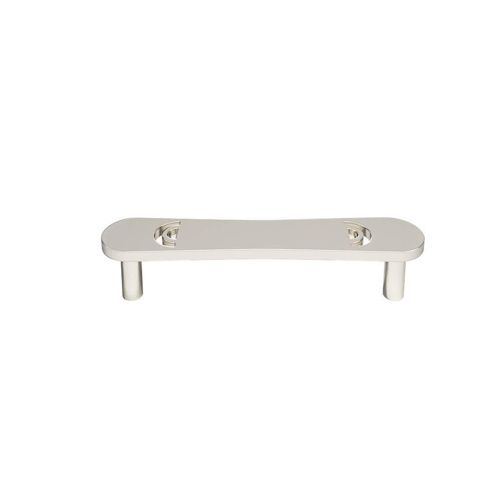 Hapny - Horizon 4 in (101.6 mm) Center to Center Polished Nickel Cabinet Pull - Polished Nickel