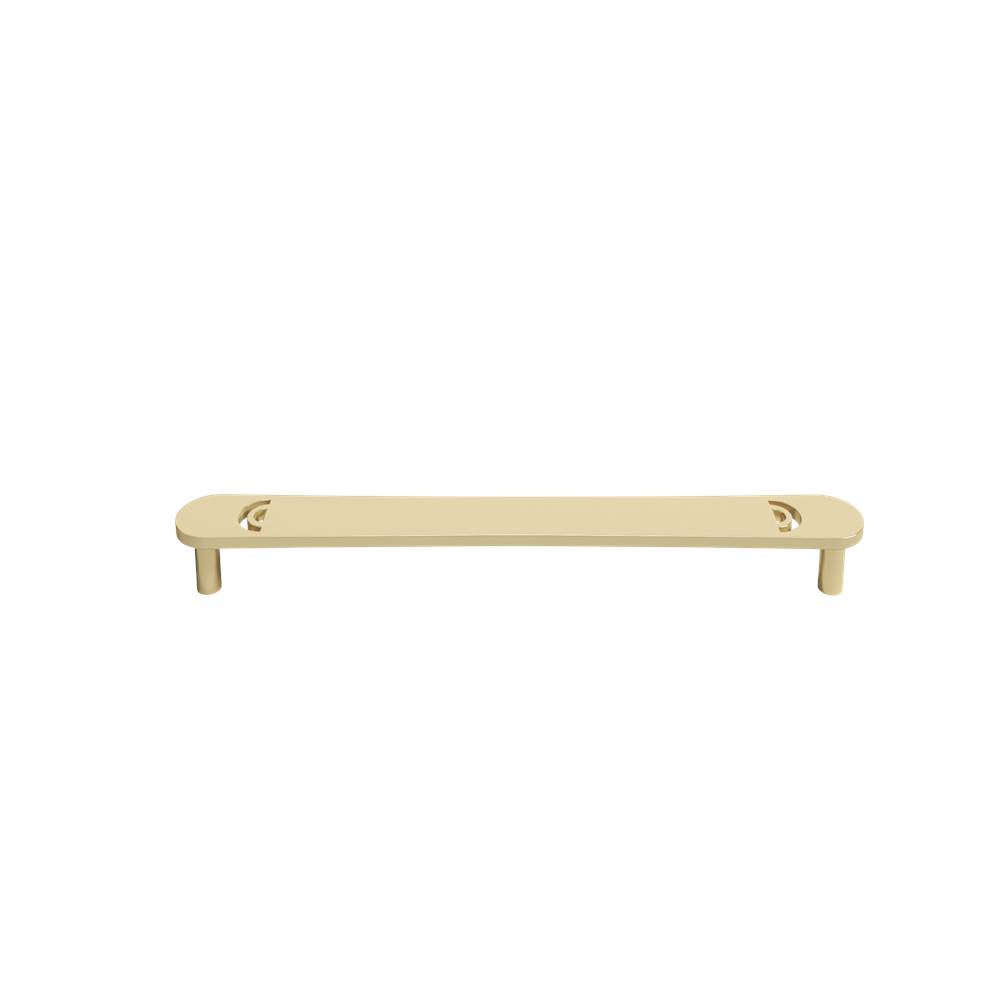Hapny - Horizon 8 in (203.2 mm) Center to Center Satin Brass Cabinet Pull - Satin Brass