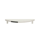 Hapny - Half Moon 12 in (304.8 mm) Center to Center Polished Nickel Appliance Pull - Polished Nickel