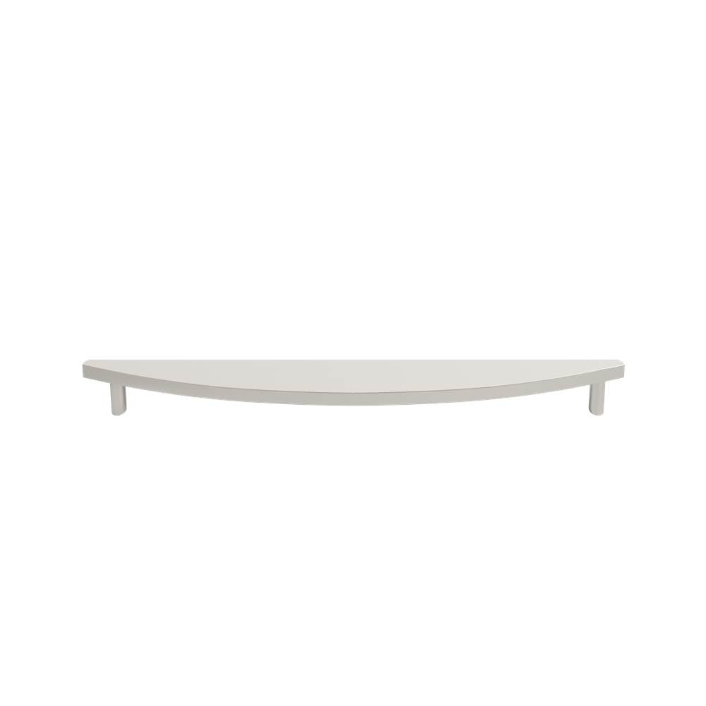 Hapny - Half Moon 18 in (457.2 mm) Center to Center Satin Nickel Appliance Pull - Satin Nickel