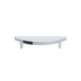 Hapny - Half Moon 4 in (101.6 mm) Center to Center Polished Chrome Cabinet Pull - Polished Chrome