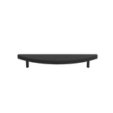 Hapny - Half Moon 6 in (152.4 mm) Center to Center Matte Black Cabinet Pull - Matte Black