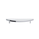 Hapny - Half Moon 6 in (152.4 mm) Center to Center Polished Chrome Cabinet Pull - Polished Chrome