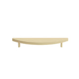 Hapny - Half Moon 6 in (152.4 mm) Center to Center Satin Brass Cabinet Pull - Satin Brass