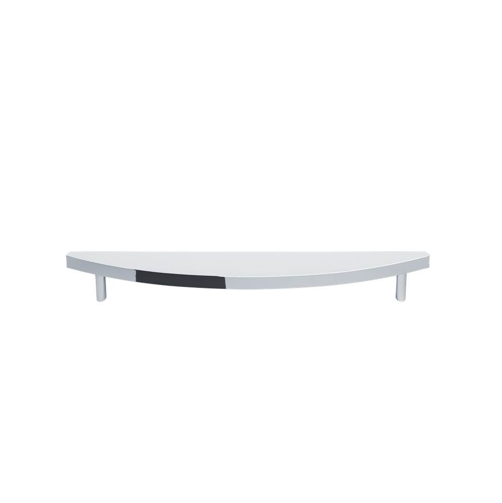 Hapny - Half Moon 8 in (203.2 mm) Center to Center Polished Chrome Cabinet Pull - Polished Chrome