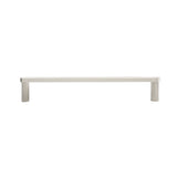 Hapny - Ribbed 12 in (304.8 mm) Center to Center Polished Nickel Appliance Pull - Polished Nickel