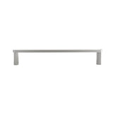 Hapny - Ribbed 12 in (304.8 mm) Center to Center Satin Nickel Appliance Pull - Satin Nickel