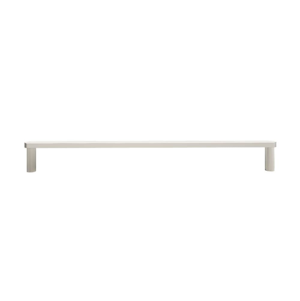 Hapny - Ribbed 18 in (457.2 mm) Center to Center Polished Nickel Appliance Pull - Polished Nickel