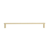 Hapny - Ribbed 18 in (457.2 mm) Center to Center Satin Brass Appliance Pull - Satin Brass
