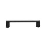 Hapny - Ribbed 5 in (128 mm) Center to Center Matte Black Cabinet Pull - Matte Black