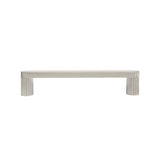Hapny - Ribbed 5 in (128 mm) Center to Center Polished Nickel Cabinet Pull - Polished Nickel