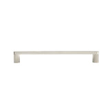 Hapny - Ribbed 8 in (203.2 mm) Center to Center Polished Nickel Cabinet Pull - Polished Nickel