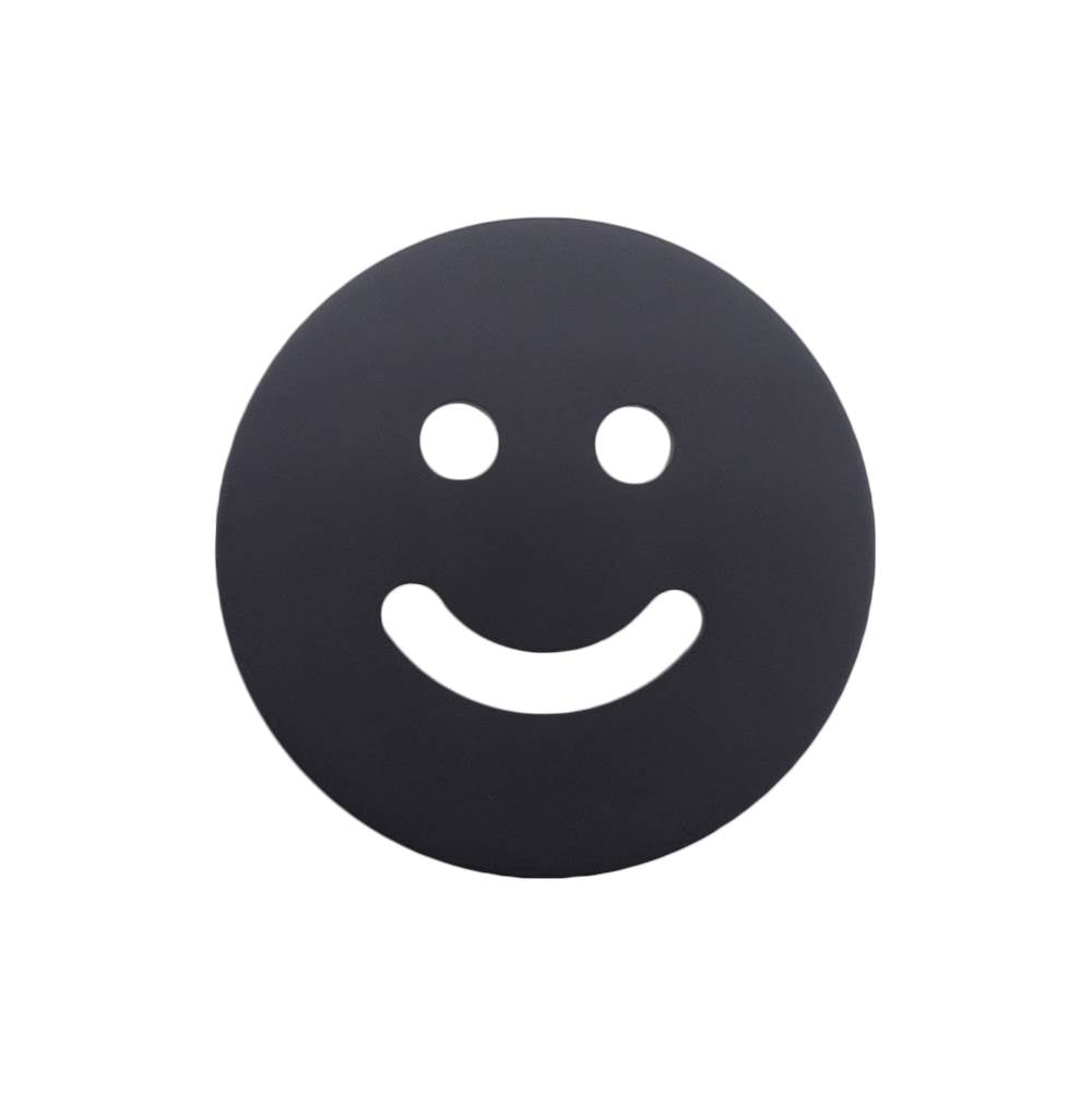 Hapny - Horizon 1-1/2 in (38 mm) Width Matte Black Cabinet Knob - Matte Black