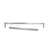 Sunburst 12 in (304.8 mm) Center to Center Polished Nickel Appliance Pull