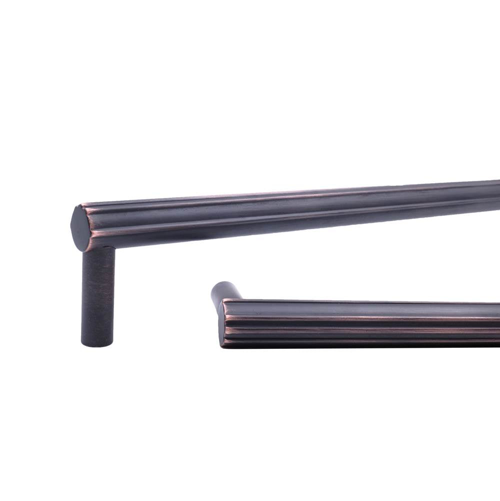 Sunburst 18 in (457.2 mm) Center to Center Polished Nickel Appliance Pull