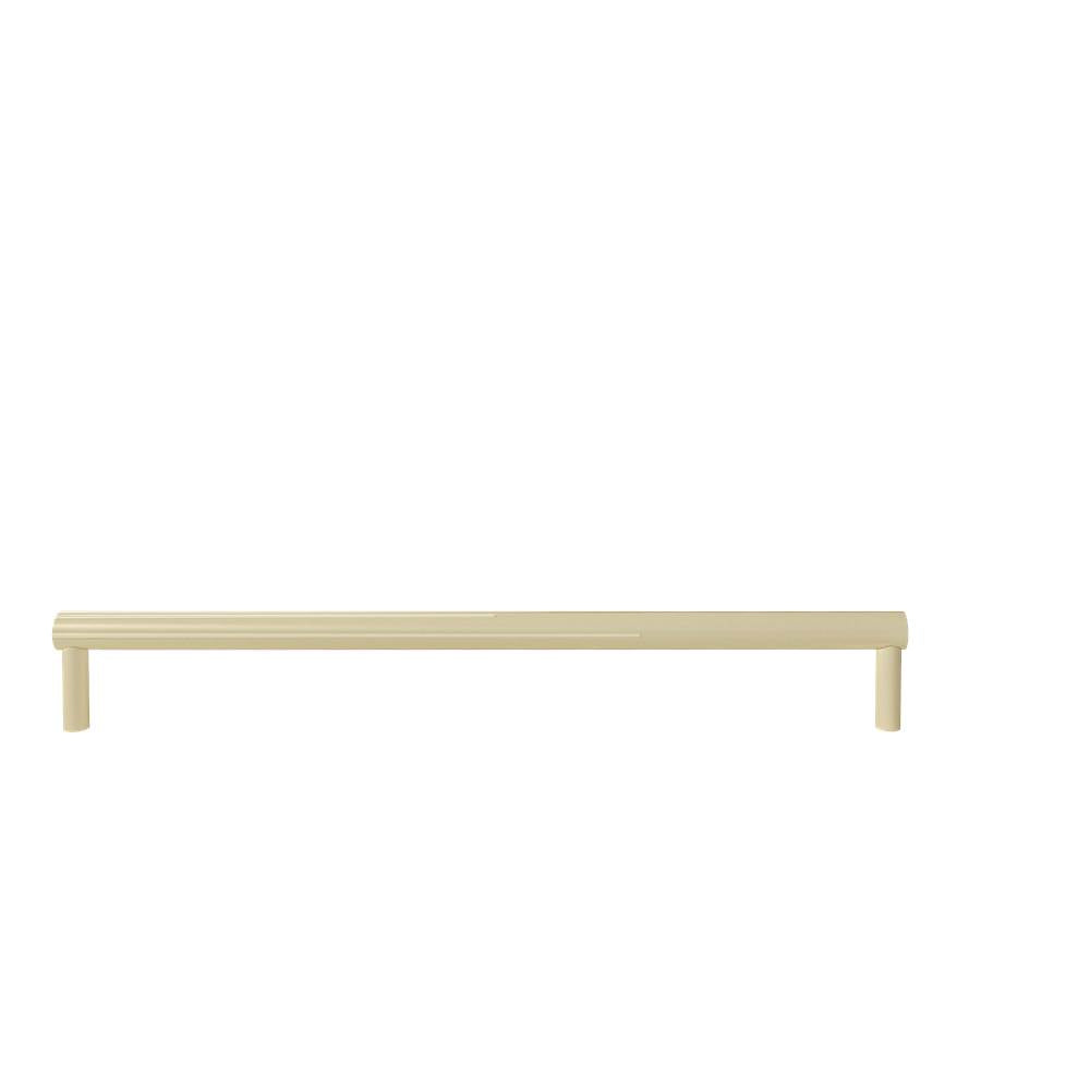 Hapny - Sunburst 18 in (457.2 mm) Center to Center Satin Brass Appliance Pull - Satin Brass
