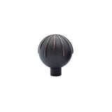 Hapny - Sunburst 1-3/8 in (35 mm) Width Venetian Bronze Cabinet Knob - Venetian Bronze