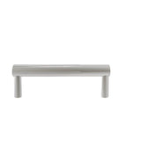 Hapny - Sunburst 4 in (101.6 mm) Center to Center Length Satin Nickel Cabinet Pull - Satin Nickel