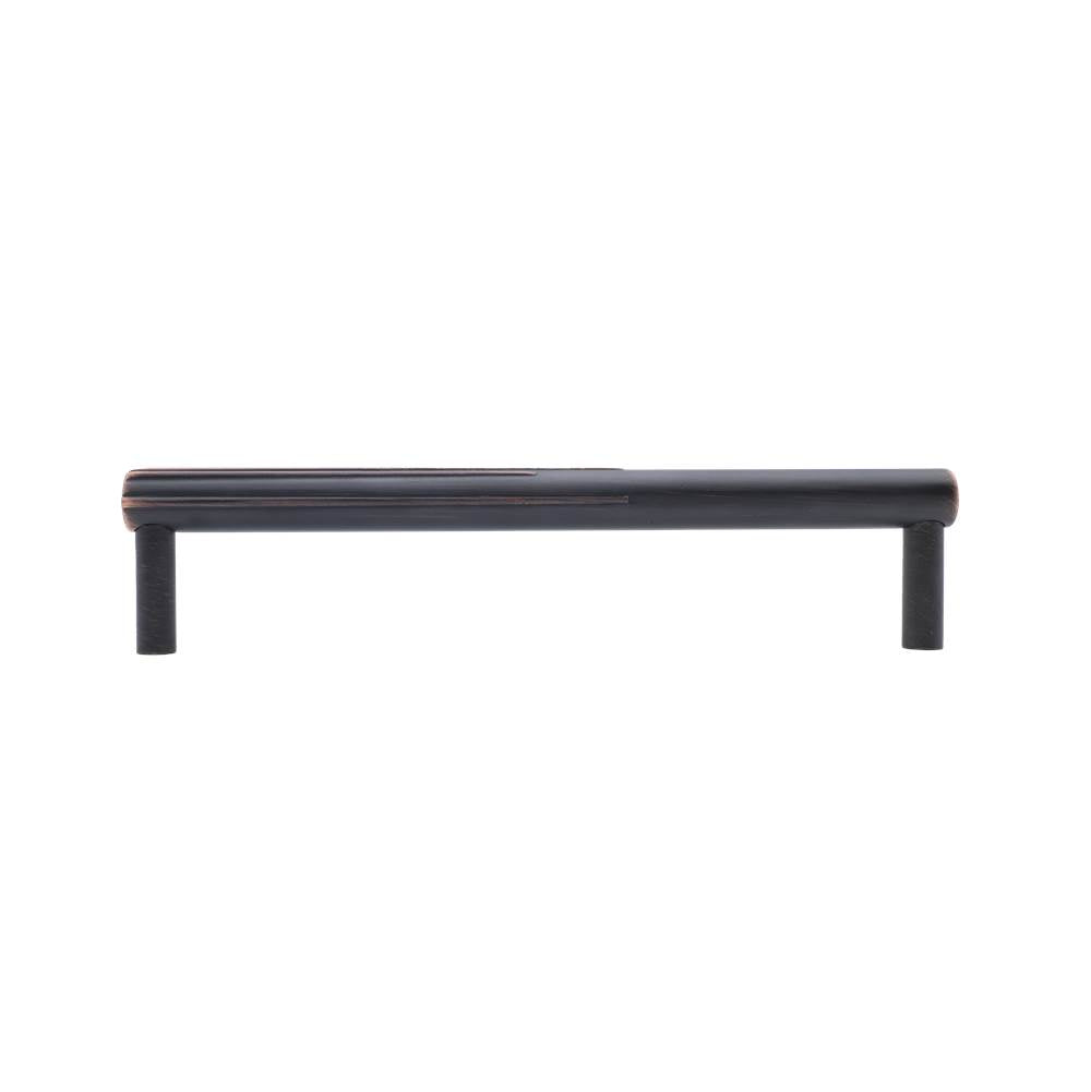Hapny - Sunburst 6 in (152.4 mm) Center to Center Length Venetian Bronze Cabinet Pull - Venetian Bronze