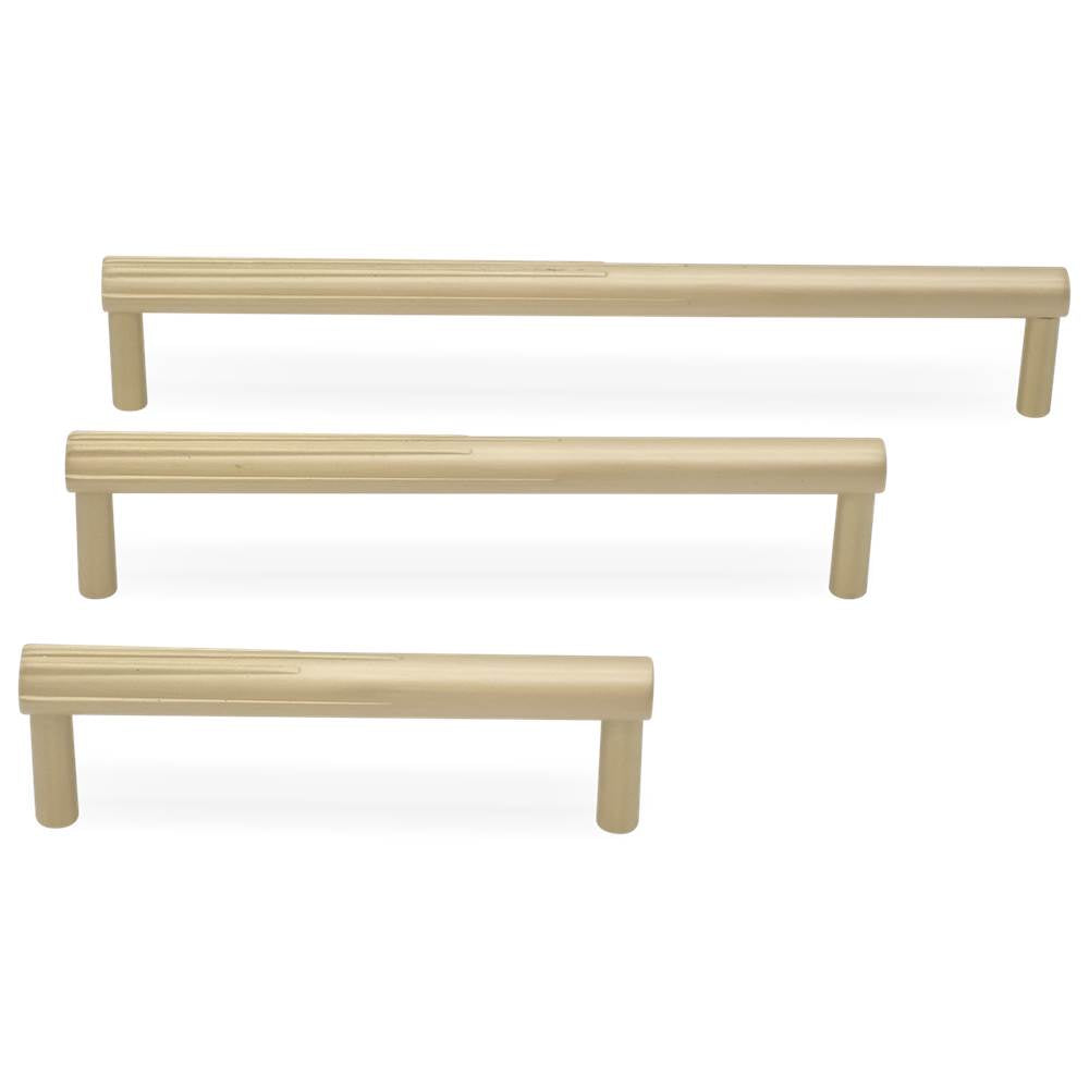 Sunburst 4 in (101.6 mm) Center to Center Polished Nickel Cabinet Pull