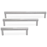 Sunburst 8 in (203.2 mm) Center to Center Polished Nickel Cabinet Pull