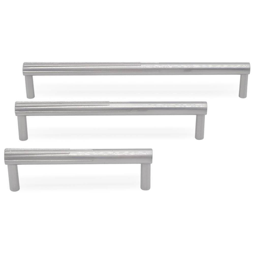 Sunburst 4 in (101.6 mm) Center to Center Polished Nickel Cabinet Pull