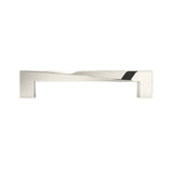 Hapny - Twist 12 in (304.8 mm) Center to Center Polished Nickel Appliance Pull - Polished Nickel