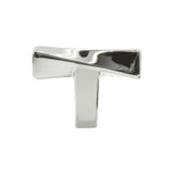 Hapny - Twist 1-3/4 in (44.5 mm) Length Polished Nickel Cabinet Knob - Polished Nickel